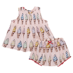 Baby Girls Jaipur 2-Pc Set (Pink Soft Serve)
