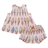 Baby Girls Jaipur 2-Pc Set (Pink Soft Serve)