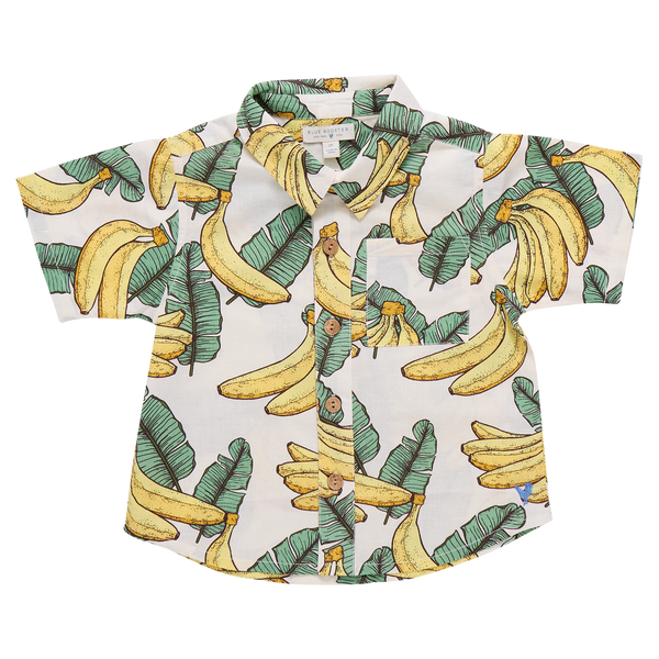 Boys Jack Shirt (Banana Leaves)