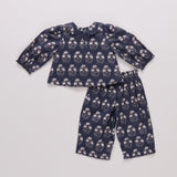 Baby Girls Dawson 2-Piece Set (Navy Strawflower)