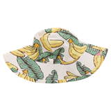 Baby Girls Sun Hat (Banana Leaves)