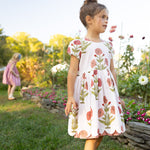 Girls Marisol Dress (Rose Dandelion)