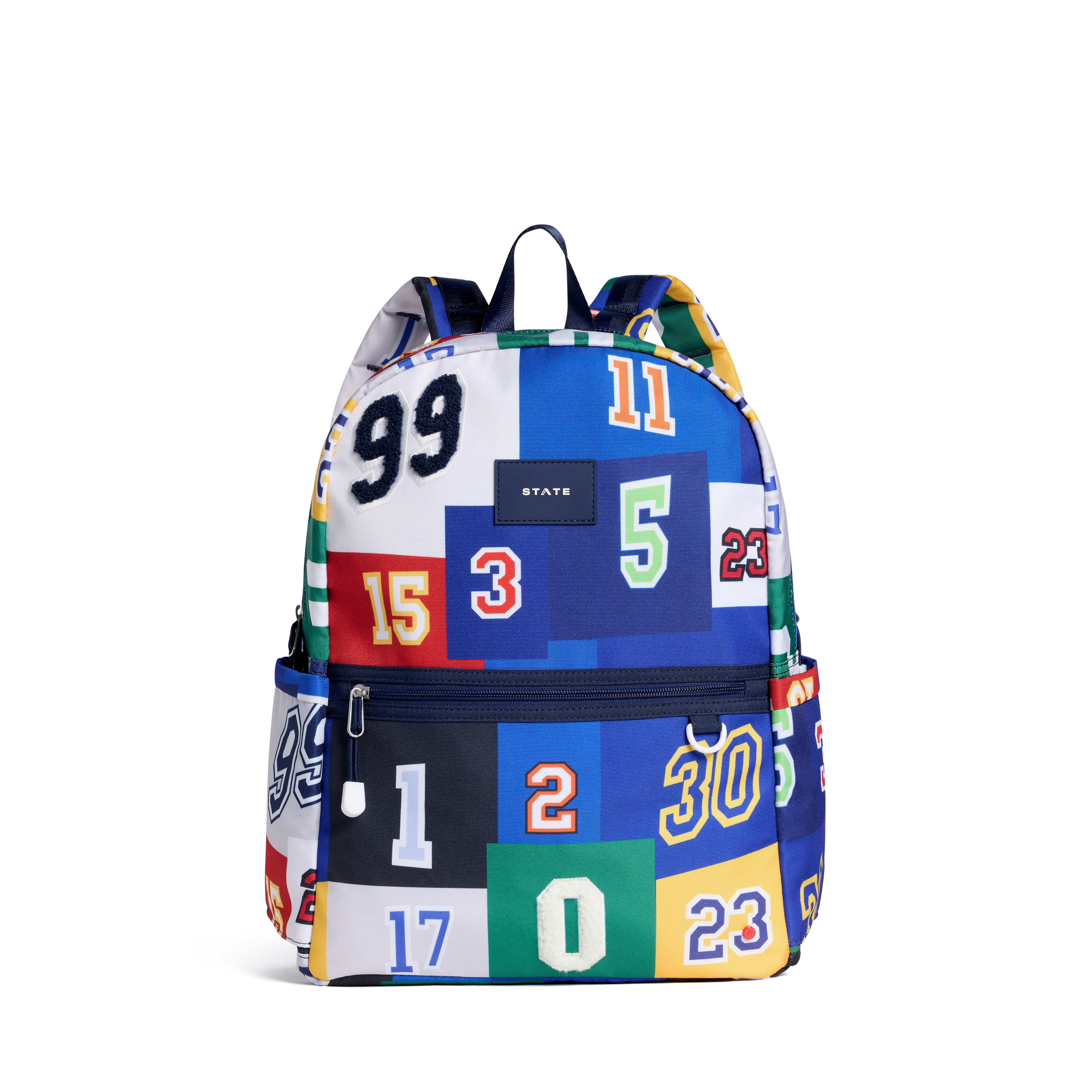Kane Double Pocket Backpack (Varsity Numbers)
