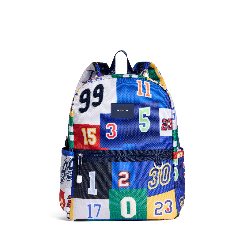 Kane Double Pocket Backpack (Varsity Numbers)