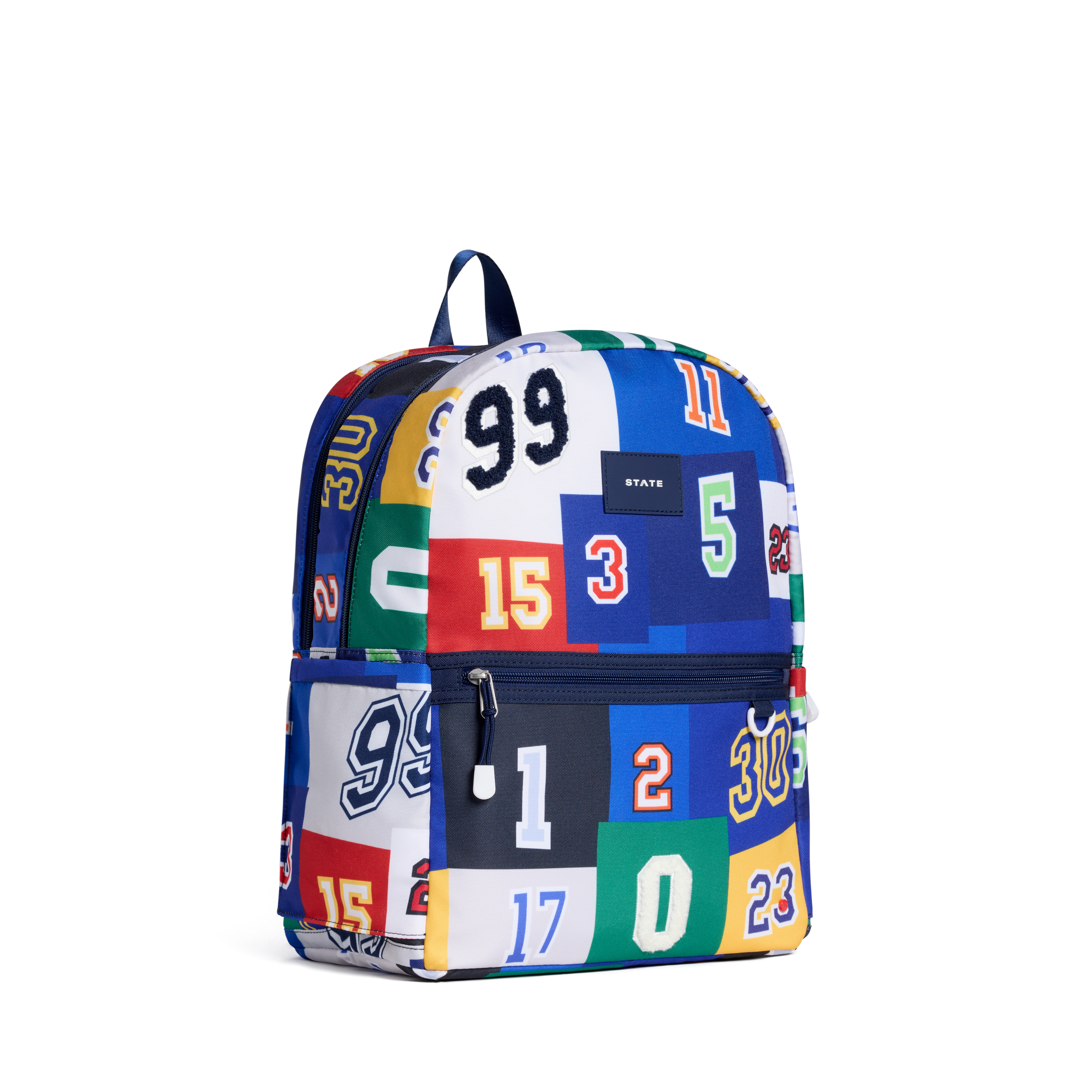 Kane Double Pocket Backpack (Varsity Numbers)