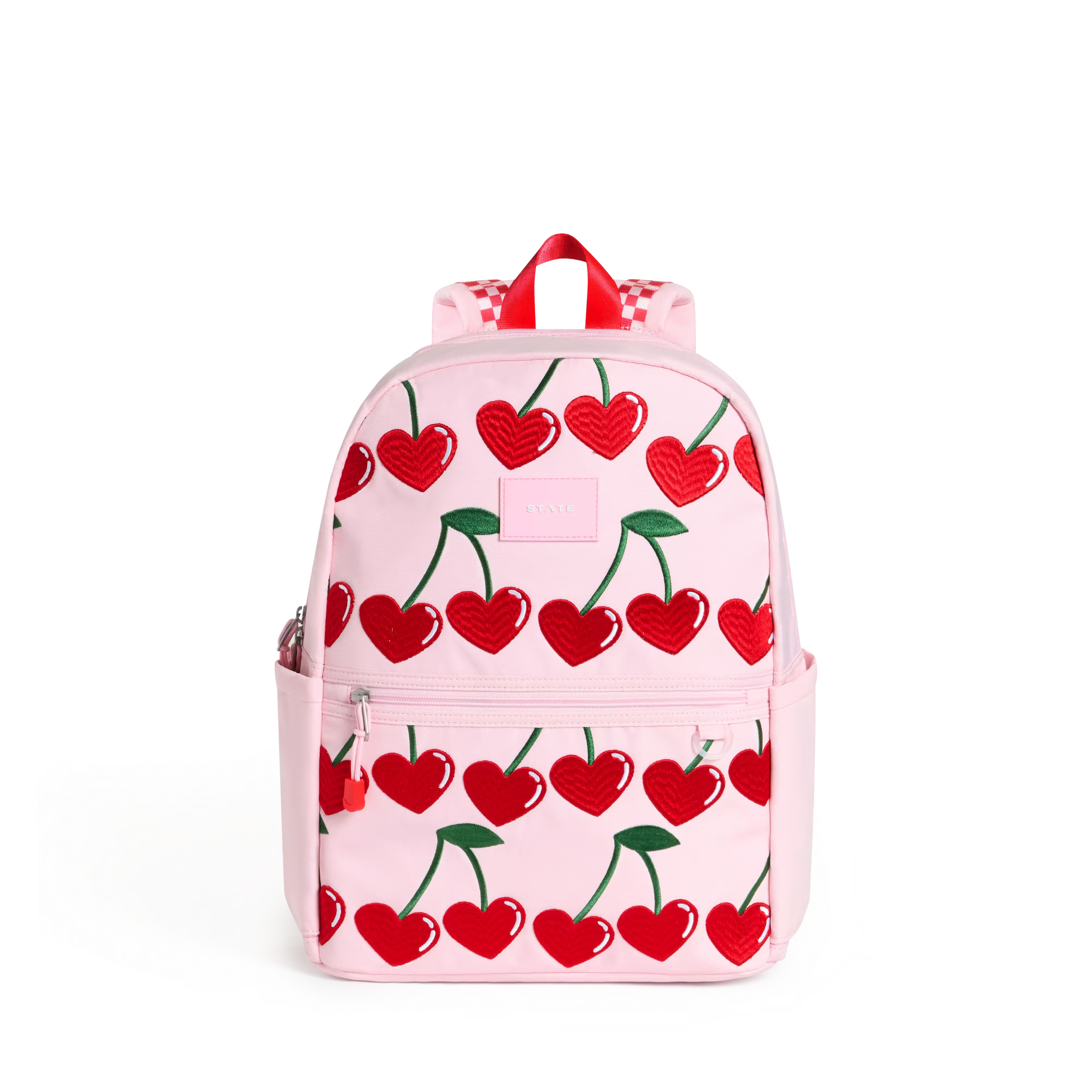 Kane Double Pocket Backpack (Cherry)