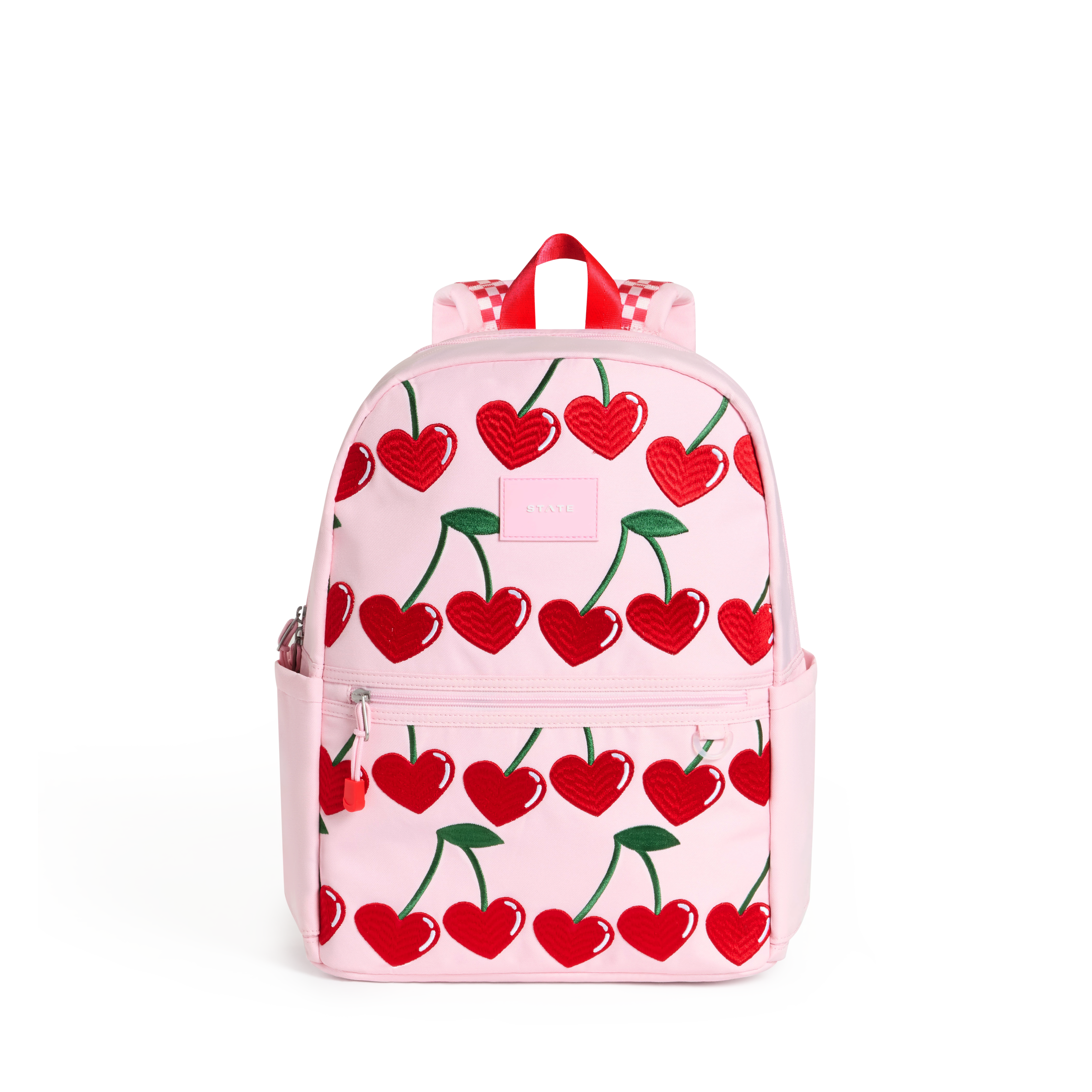 Kane Double Pocket Backpack (Cherry)