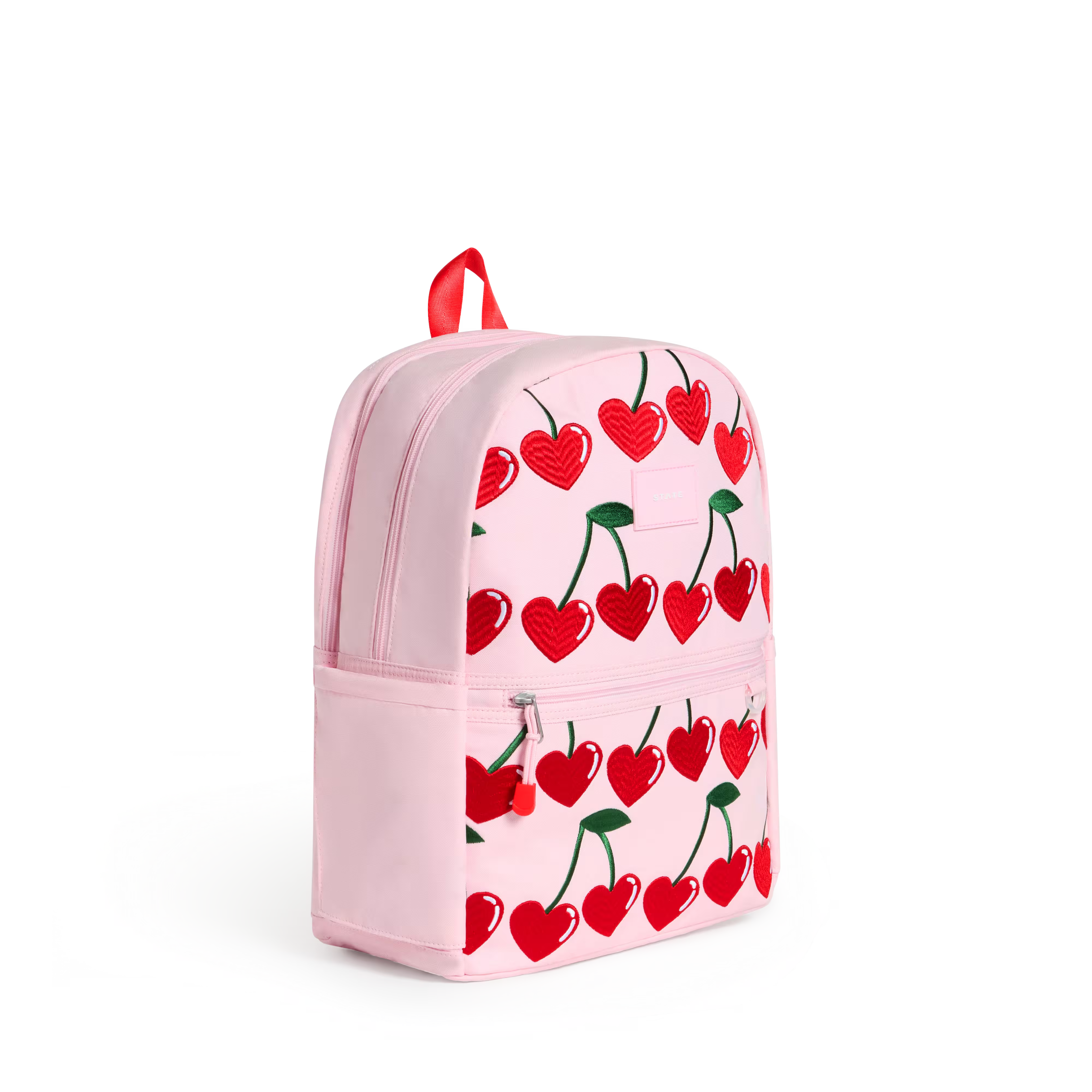 Kane Double Pocket Backpack (Cherry)