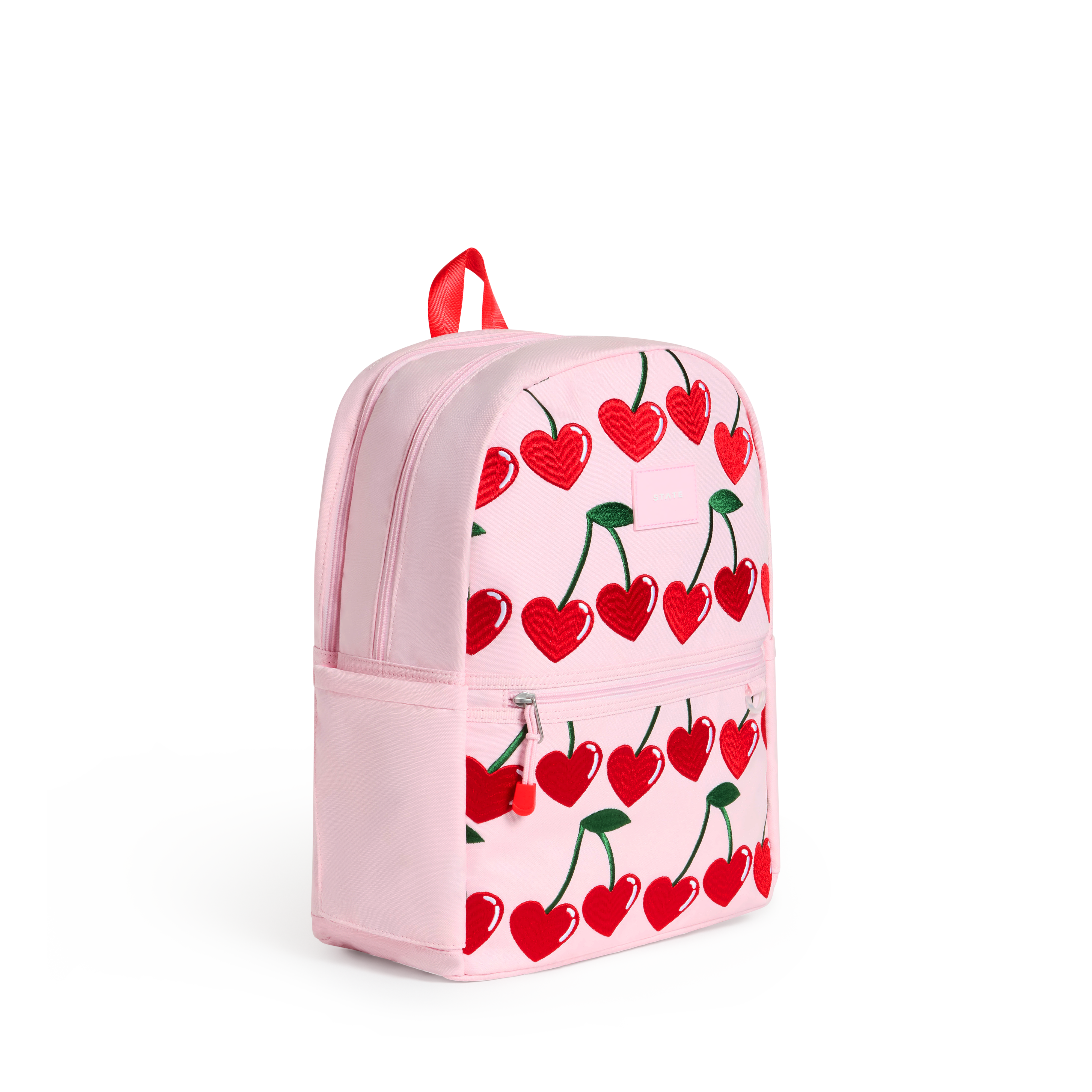 Kane Double Pocket Backpack (Cherry)