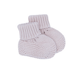 Knit Baby Bootie (Light Pink)