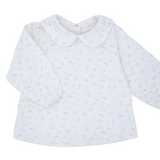 Floral Peplum Baby Blouse