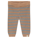 Organic Knit Baby Pants (Cookie Stripe)