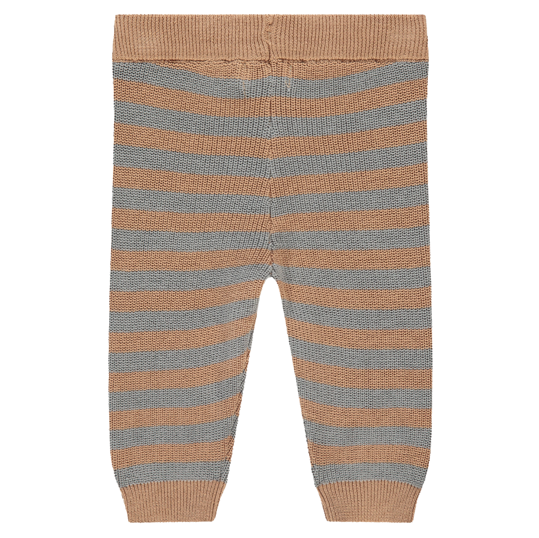 Organic Knit Baby Pants (Cookie Stripe)