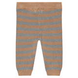 Organic Knit Baby Pants (Cookie Stripe)