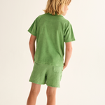 Soft Terry Cloth T-Shirt (Green)