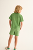 Soft Terry Cloth T-Shirt (Green)