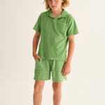 Soft Terry Cloth T-Shirt (Green)