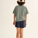 Soft Terry Cloth Shorts (Blue Melange)