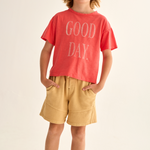 Cotton Flece Bermuda Shorts (Sand)
