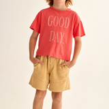 Cotton Flece Bermuda Shorts (Sand)