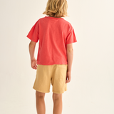 Cotton Flece Bermuda Shorts (Sand)