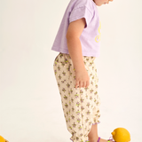 Indiana Flower Print Pants (Lavender)