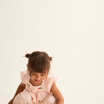 Cotton Linen Blouse (Cloud Pink)