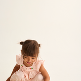 Cotton Linen Blouse (Cloud Pink)