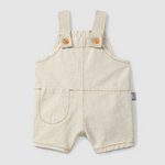 Natural Dungaree Shorts