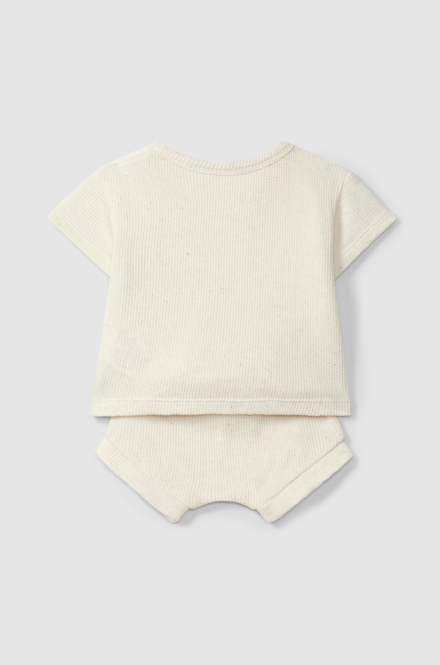 2 Piece Waffle Play Set (Natural)