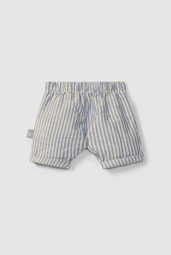 Indigo Stripe Shorts