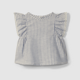 Indigo Stripe Blouse