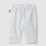 Floral Rickrack Pants (Blue)