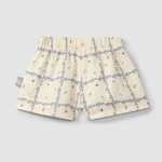 Blue Floral Shorts