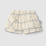 Blue Floral Shorts