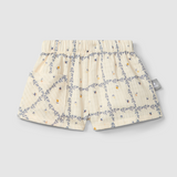 Blue Floral Shorts