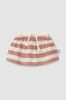 Striped Baby Skirt w/Diaper Cover (Terracotta)