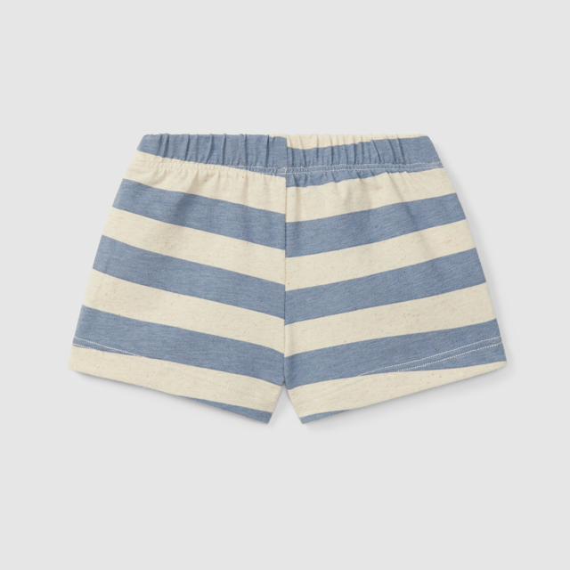 Indigo Stripe Shorts