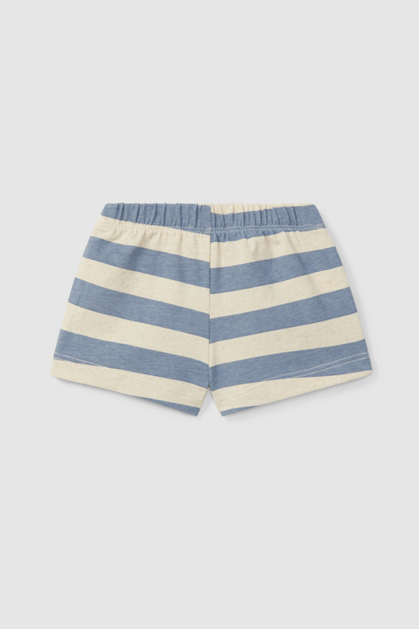 Indigo Stripe Shorts