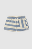 Indigo Stripe Shorts
