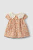 Citrus Print Collar Dress