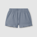 Jersey Ruffle Shorts (Indigo)