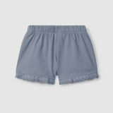 Jersey Ruffle Shorts (Indigo)
