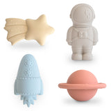 Space Mold Free Bath Play Set (4 Pack)