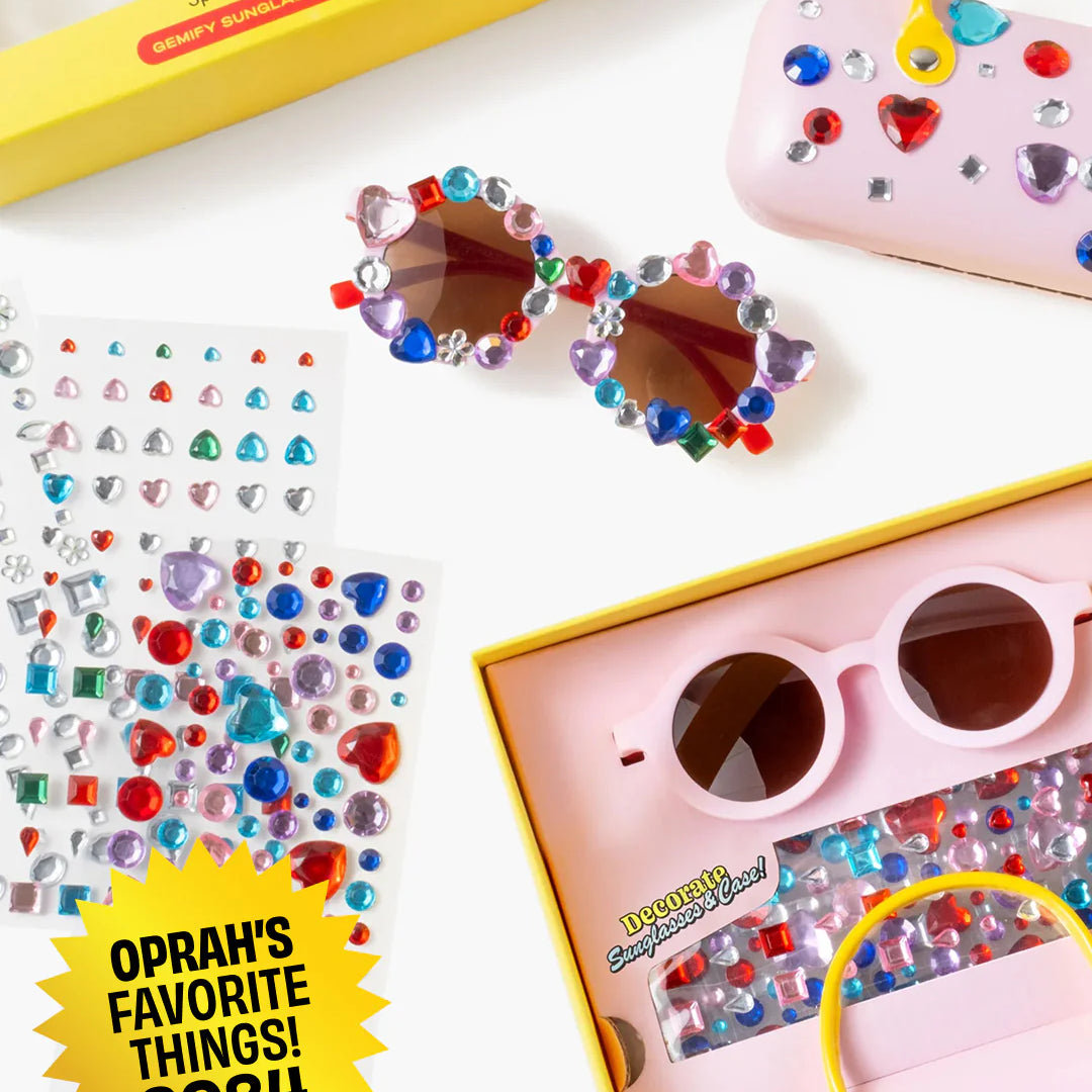 Gemify Sunglasses & Case (Sparkle and Shine)