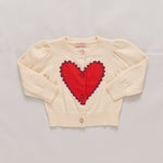 Girls Constance Sweater (Scalloped Heart)