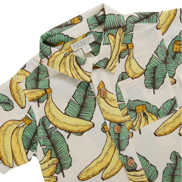 Boys Jack Shirt (Banana Leaves)