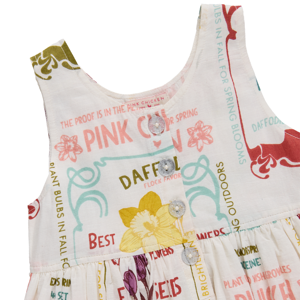 Girls Laura Dress (Flower Seeds)