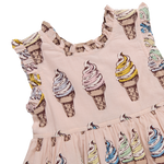 Girls Alyssa Dress (Pink Soft Serve)