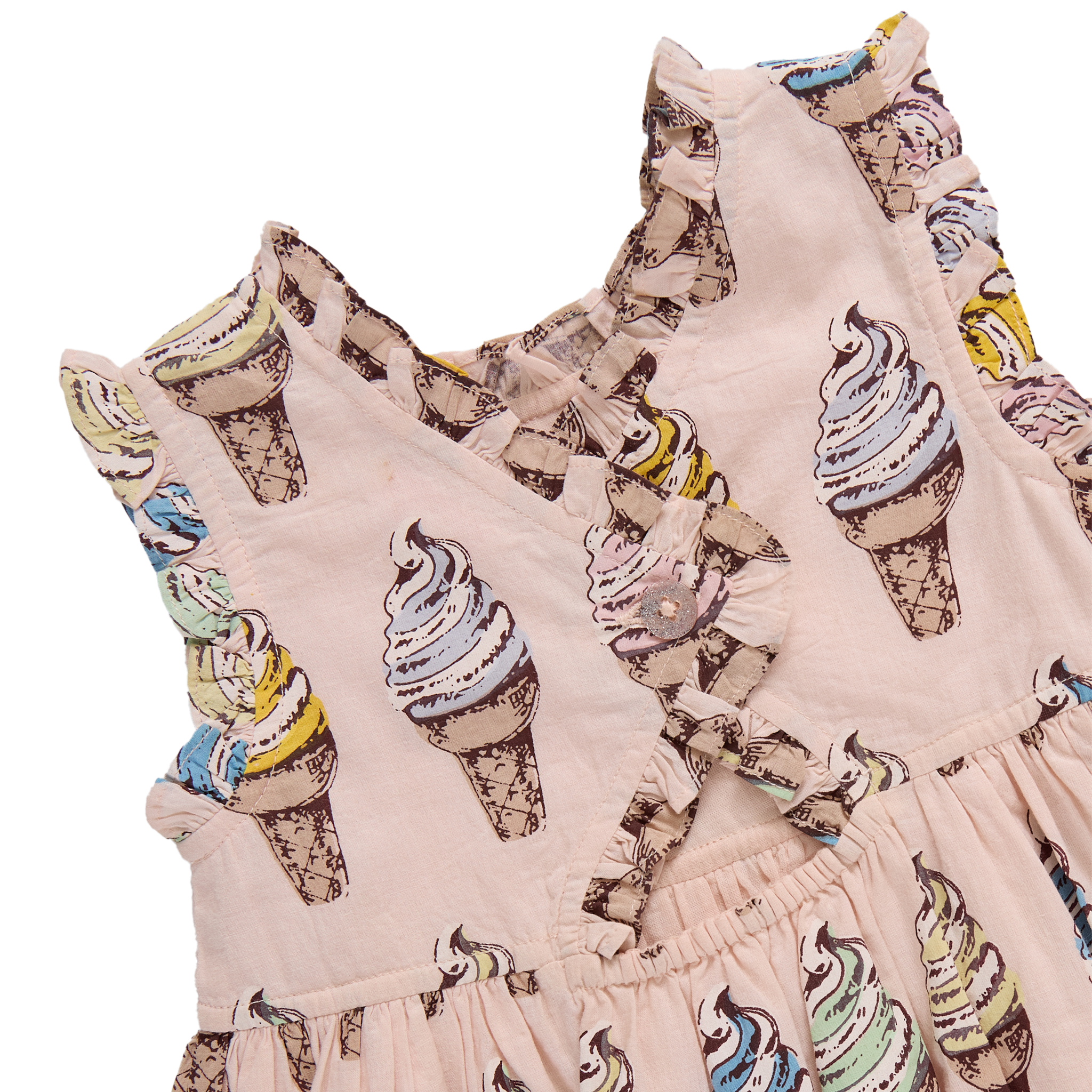 Girls Alyssa Dress (Pink Soft Serve)